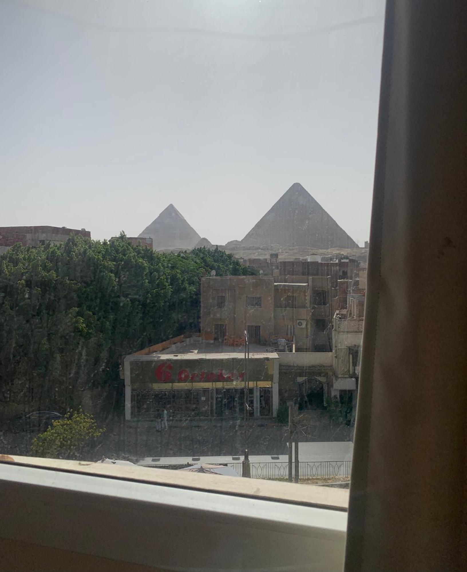 Memphis Pyramids View Hotel Nazlet el-Sîsi Eksteriør billede
