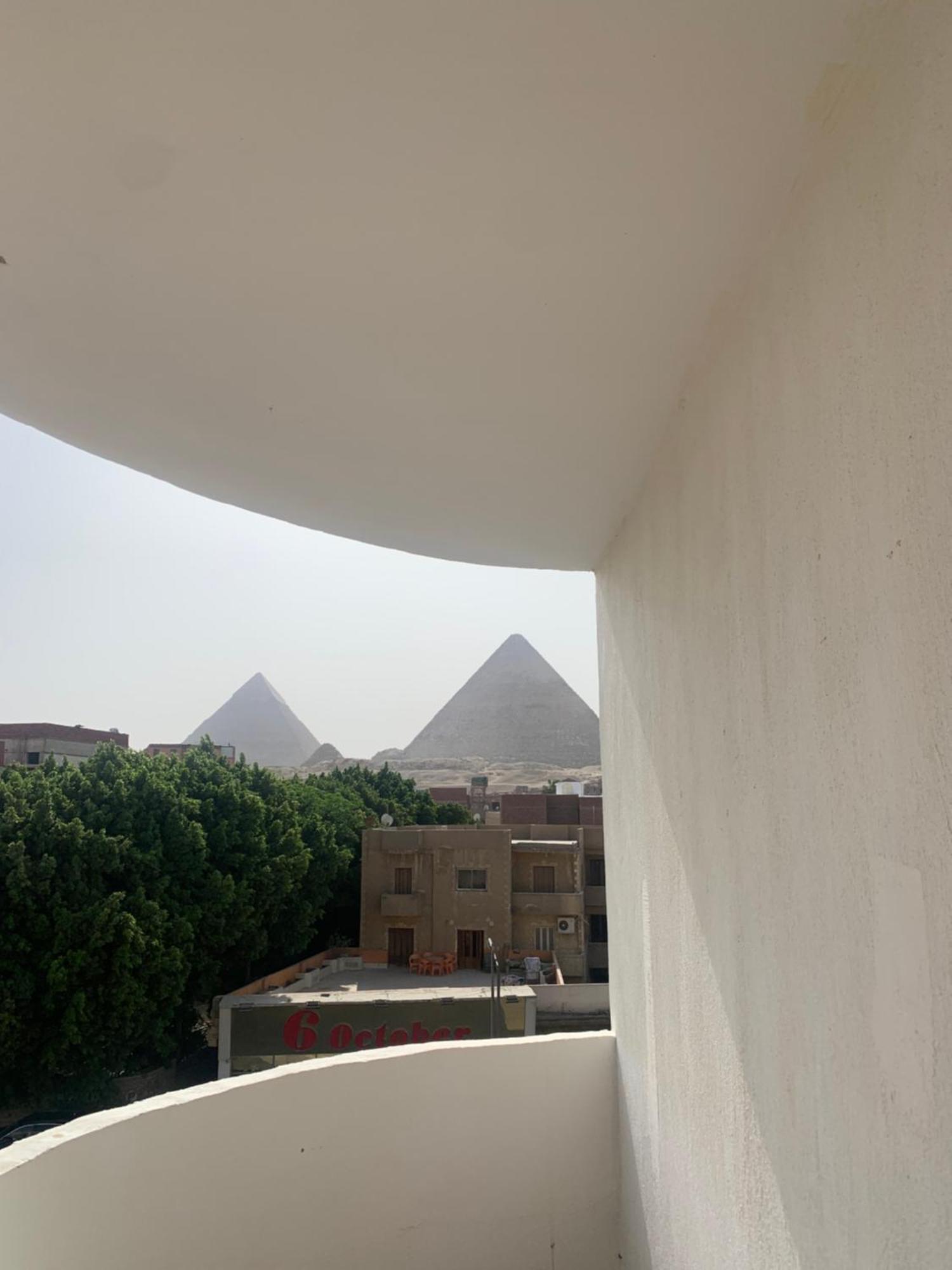 Memphis Pyramids View Hotel Nazlet el-Sîsi Eksteriør billede